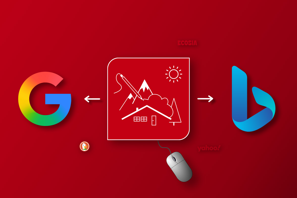 Bildcollage für die Suchmaschinenoptimierung der SEO-Agentur aus Oberbayern