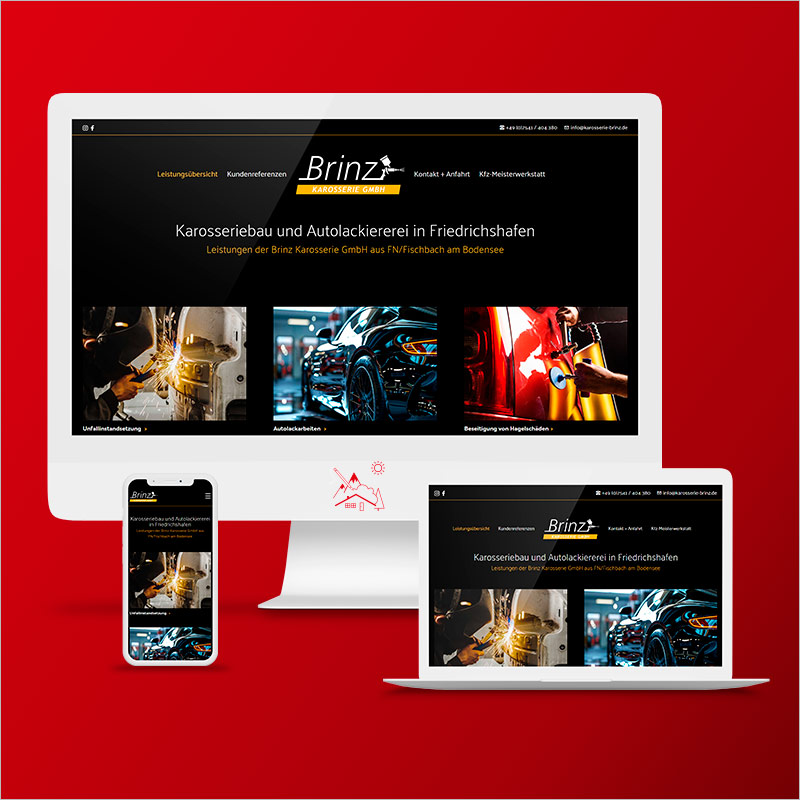 Referenz Internetseite der Werbeagentur Oberbayern