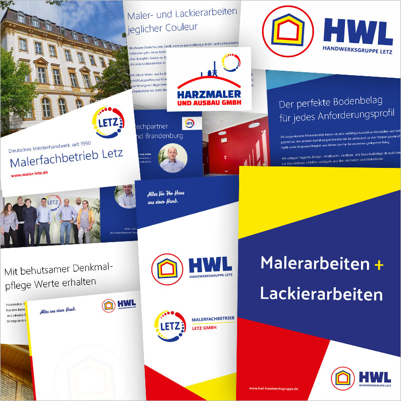 Referenz Grafikdesign Broschüre der Werbeagentur Oberbayern